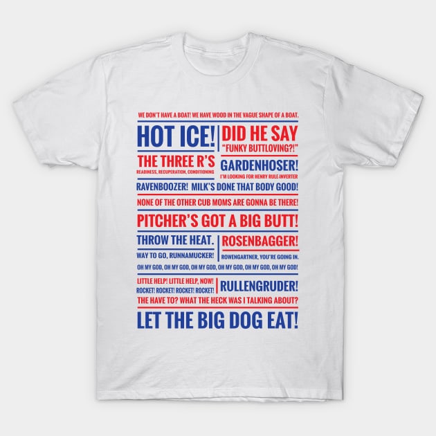 Rookie of the Year Quotes T-Shirt by The90sMall